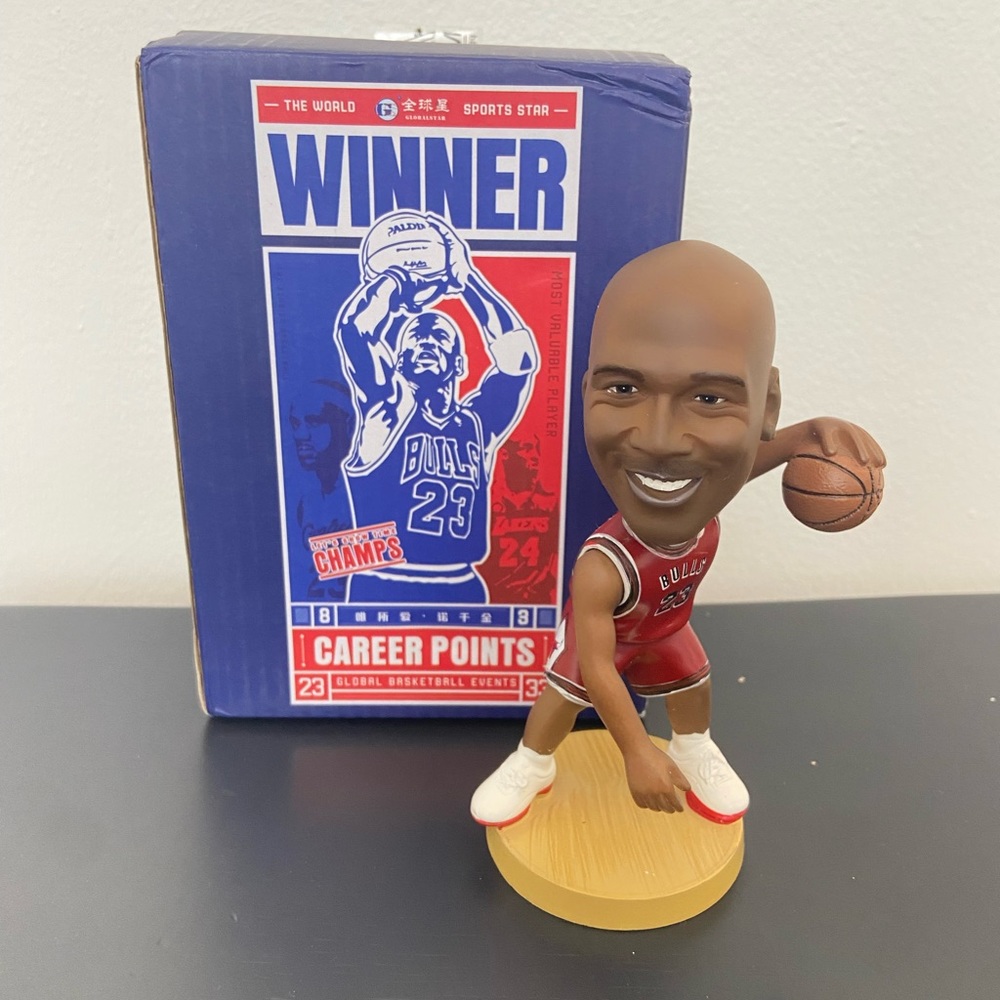 Michael Jordan Chicago Bulls 5” Bobblehead - New In Box